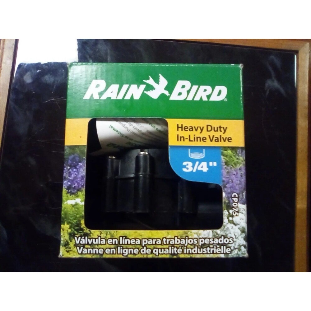 RAIN BIRD - Heavy Duty In-Line Valve - 3/4" Inch - CP075 - New in Box